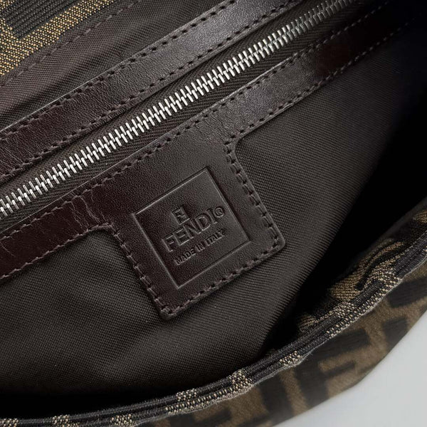 Fendi Zucca Mamma Shoulder Bag