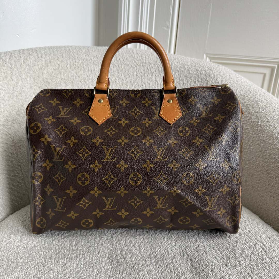 Louis Vuitton Monogram Speedy 35 Handbag
