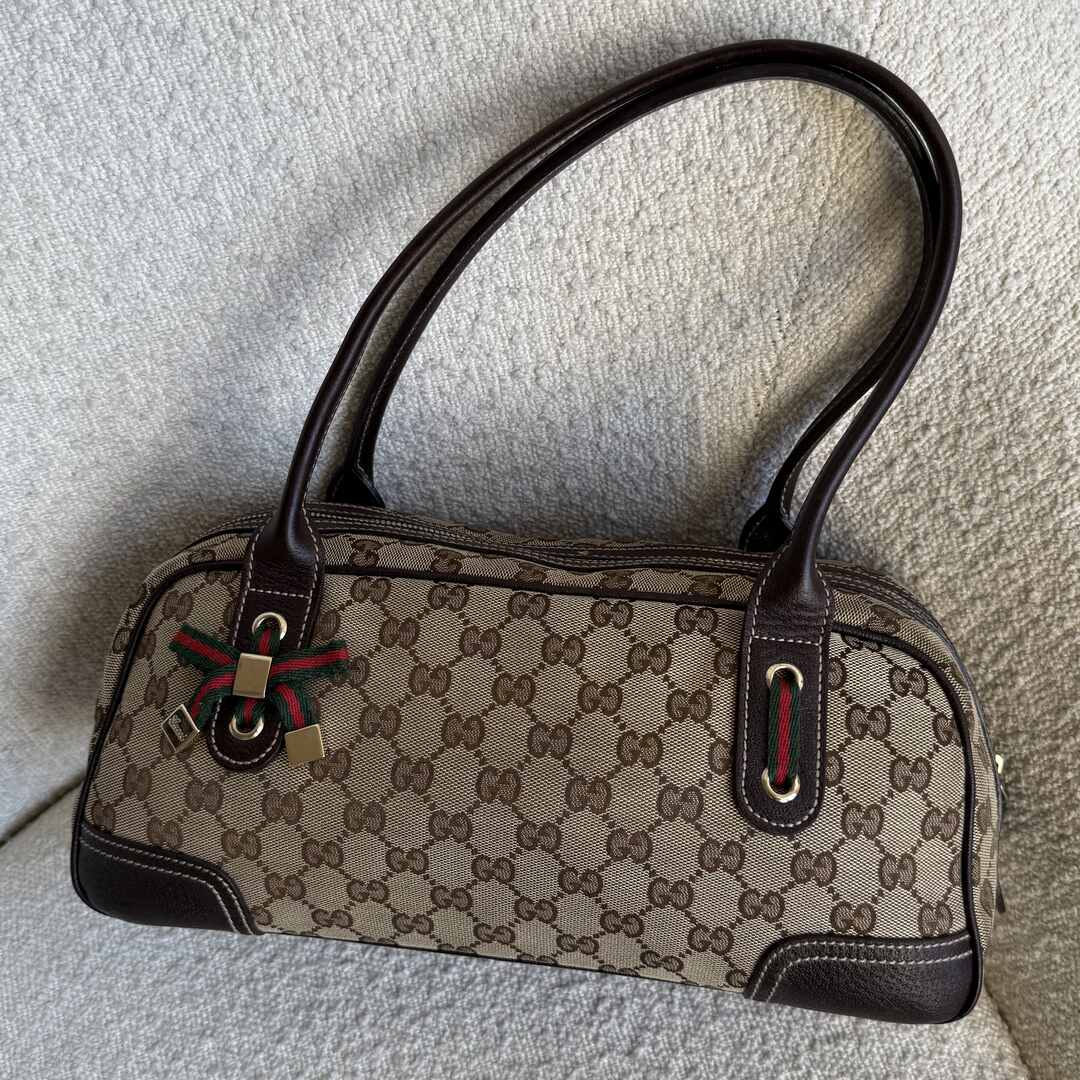 Gucci GG Monogram Princy Brown Shoulder bag