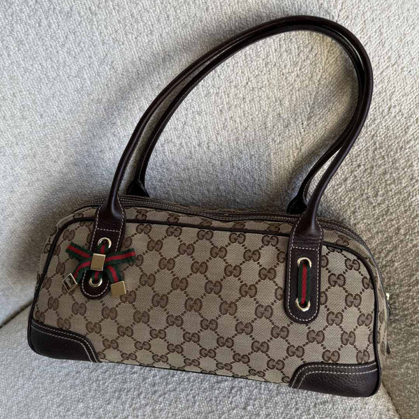 Gucci GG Monogram Princy Brown Shoulder bag