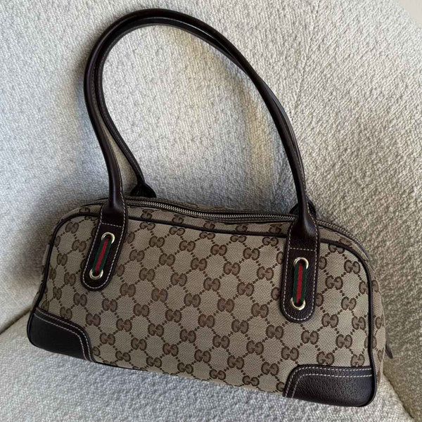 Gucci GG Monogram Princy Brown Shoulder bag