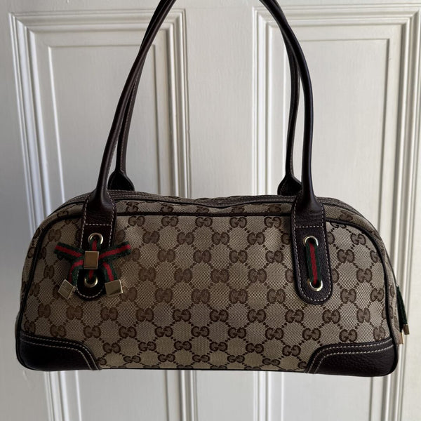 Gucci GG Monogram Princy Brown Shoulder bag