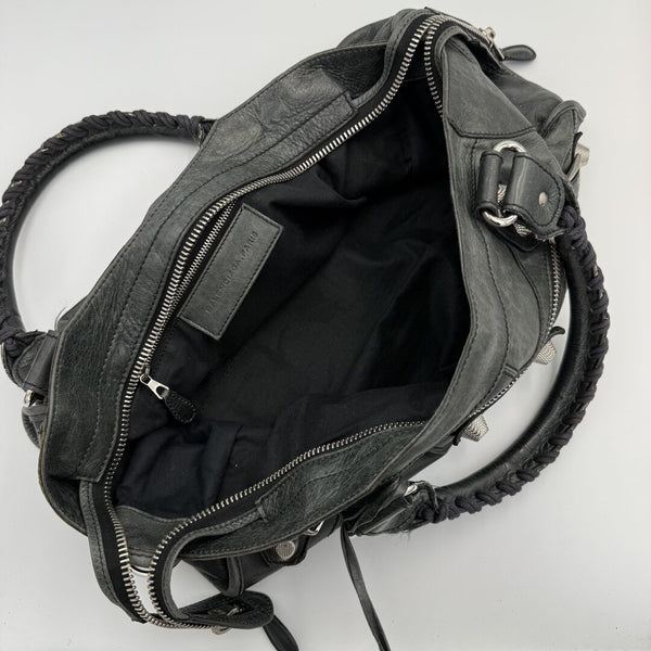 2003 Balenciaga The Giant City Grey Leather Handbag