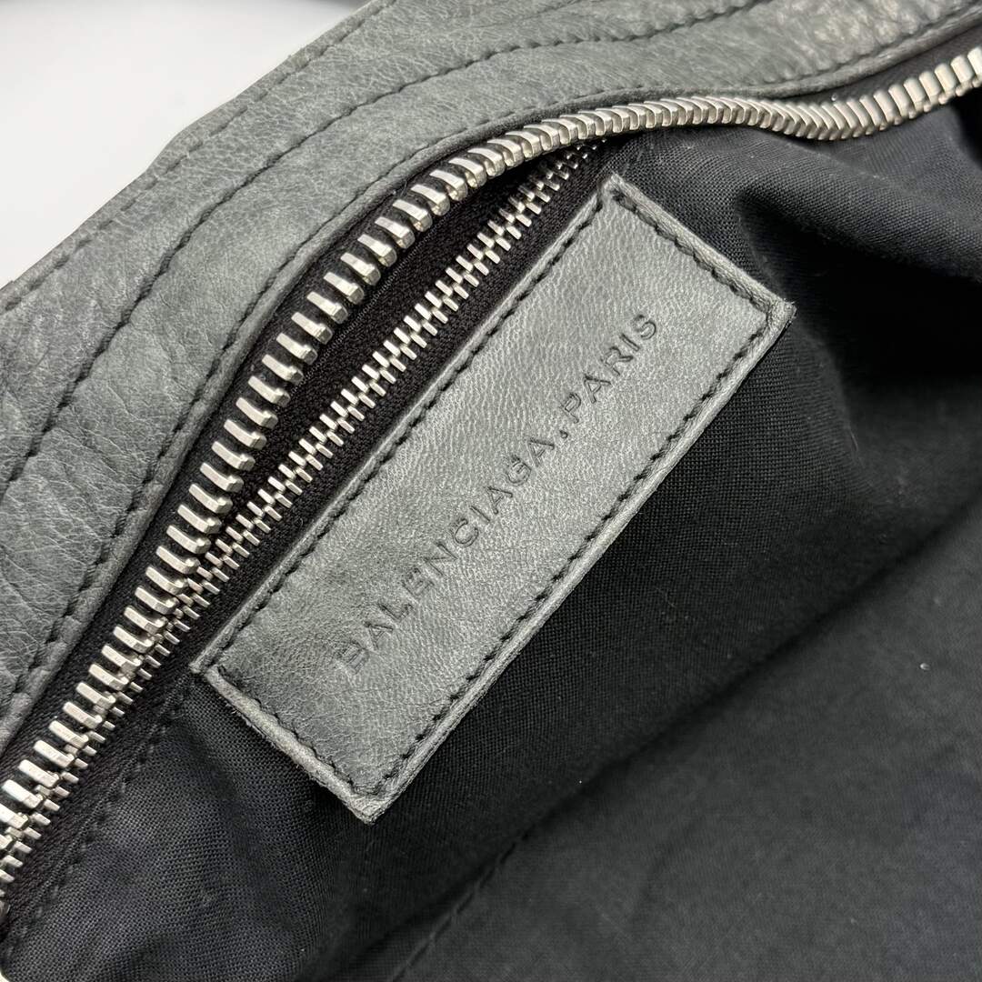 2003 Balenciaga The Giant City Grey Leather Handbag