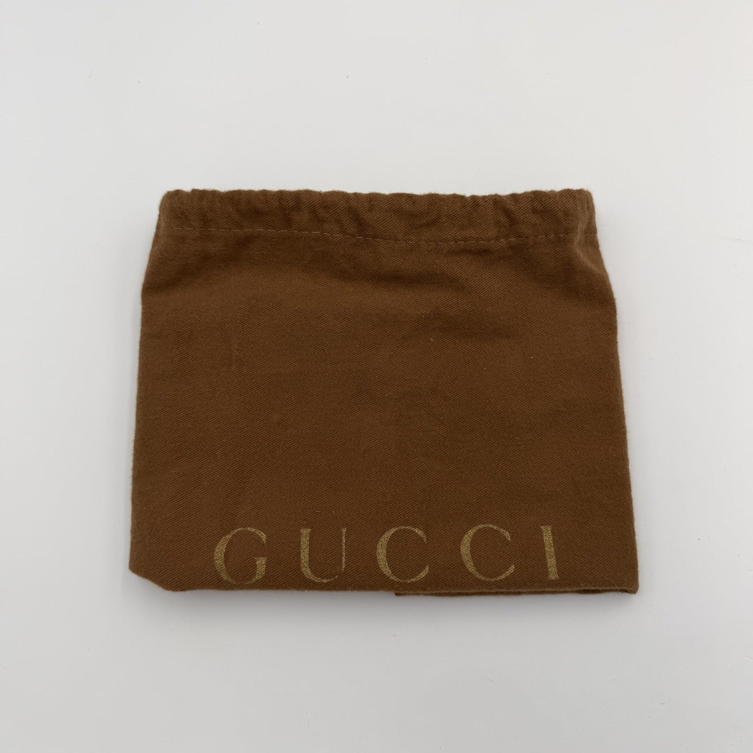 Gucci GG Canvas Abbey Brown Shoulder Bag