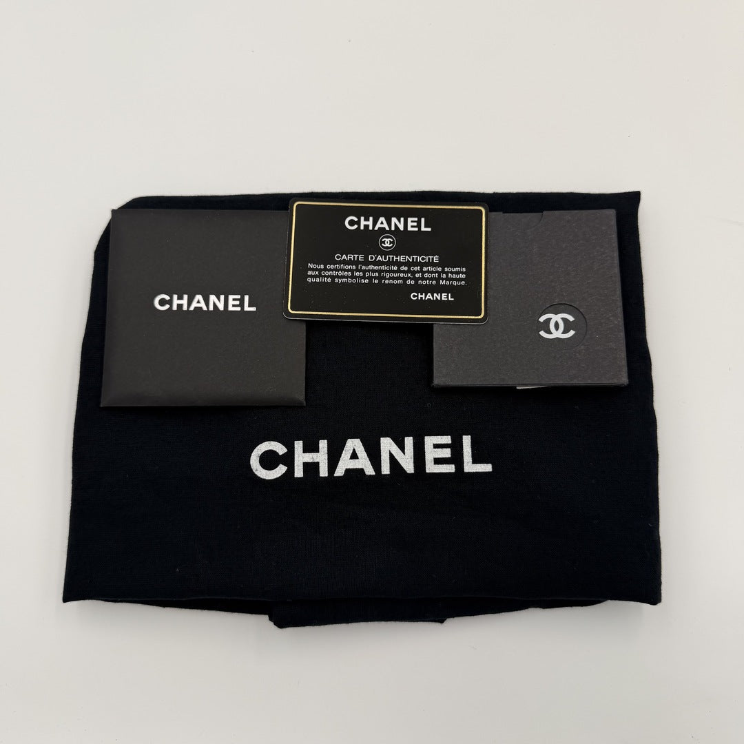 2004 Chanel CC Wild Stitch Surpique Chain Flap Beige Shoulder Bag