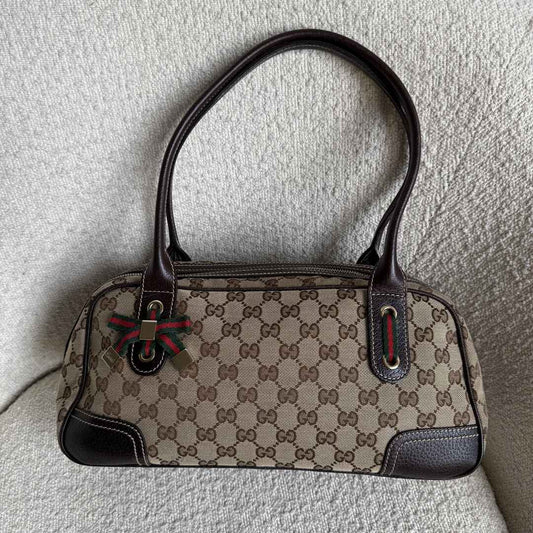 Gucci GG Monogram Princy Brown Shoulder bag