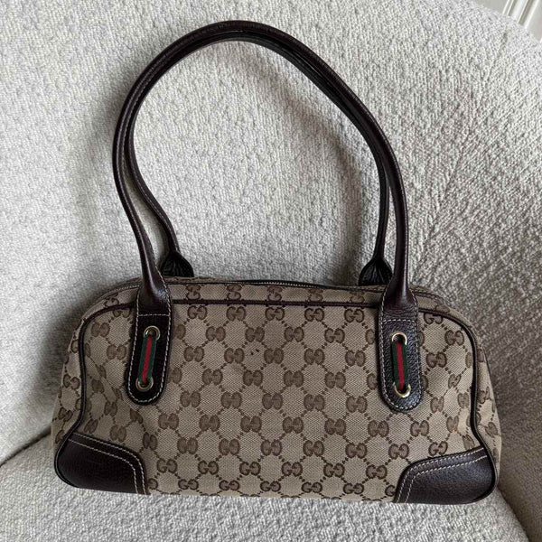 Gucci GG Monogram Princy Brown Shoulder bag