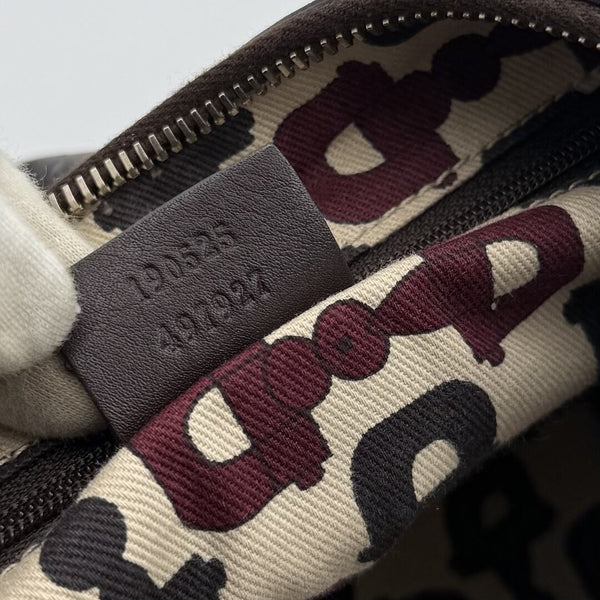 Gucci Guccissima Abbey Brown Shoulder Bag