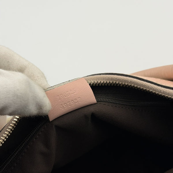Gucci GG Canvas Abbey Pink Shoulder Bag