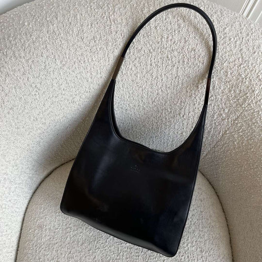 Gucci Leather Black Shoulder Bag