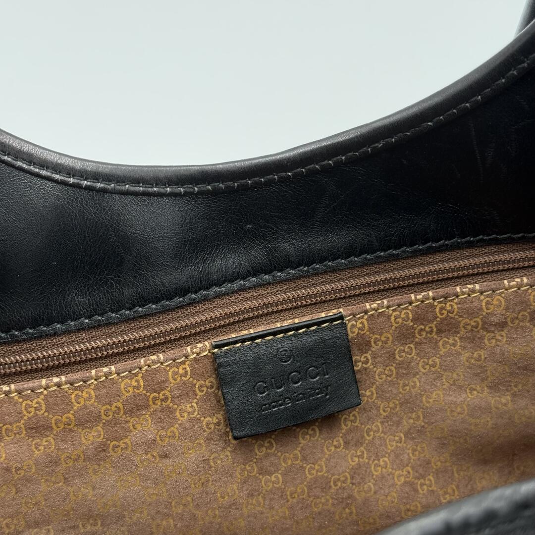 Gucci Jackie Leather Black Mini Handbag