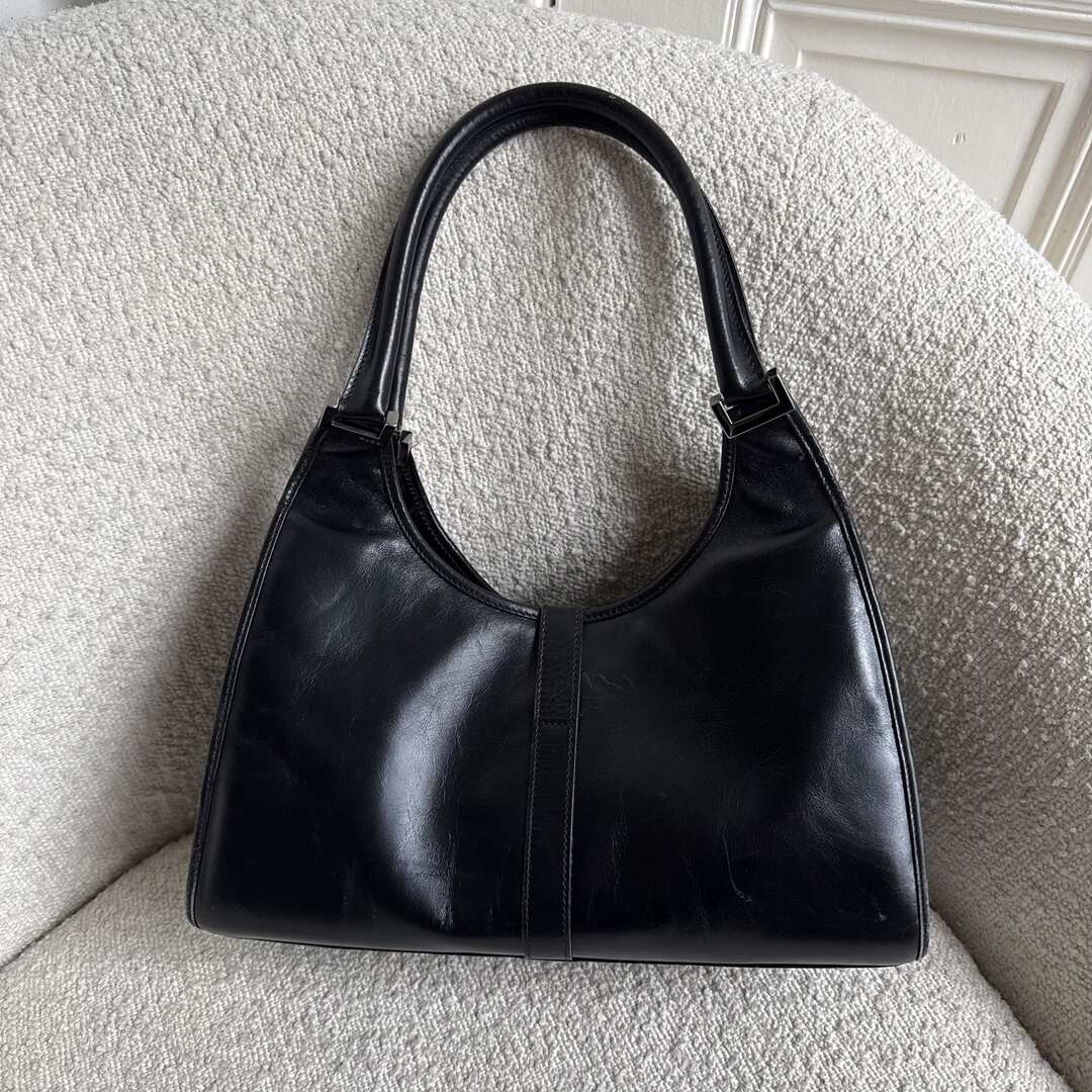 Gucci Jackie Leather Black Mini Handbag