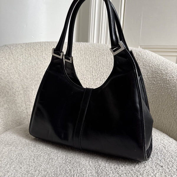 Gucci Jackie Leather Black Mini Handbag