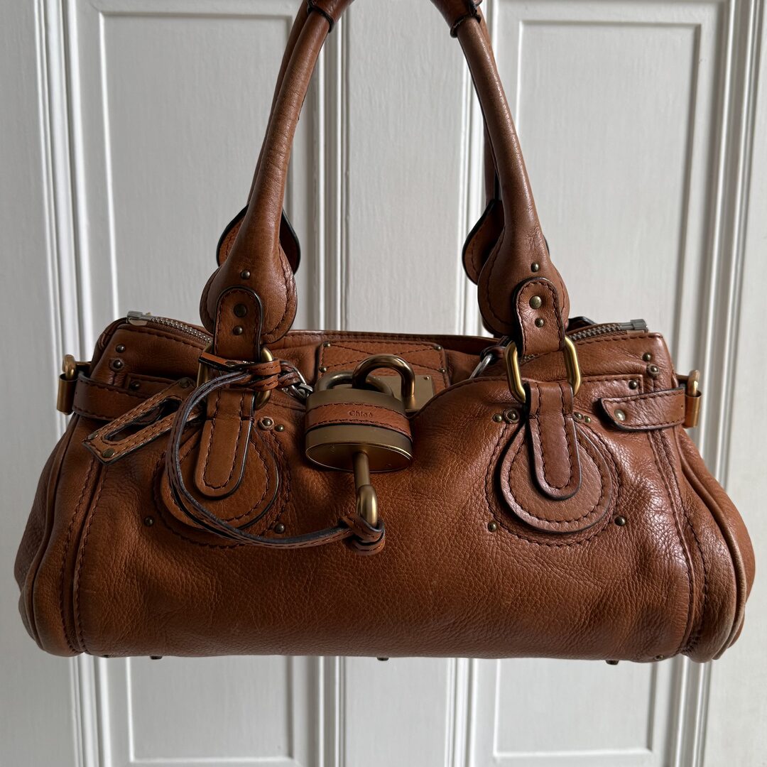 Chloe Paddington Leather Brown Shoulder Bag