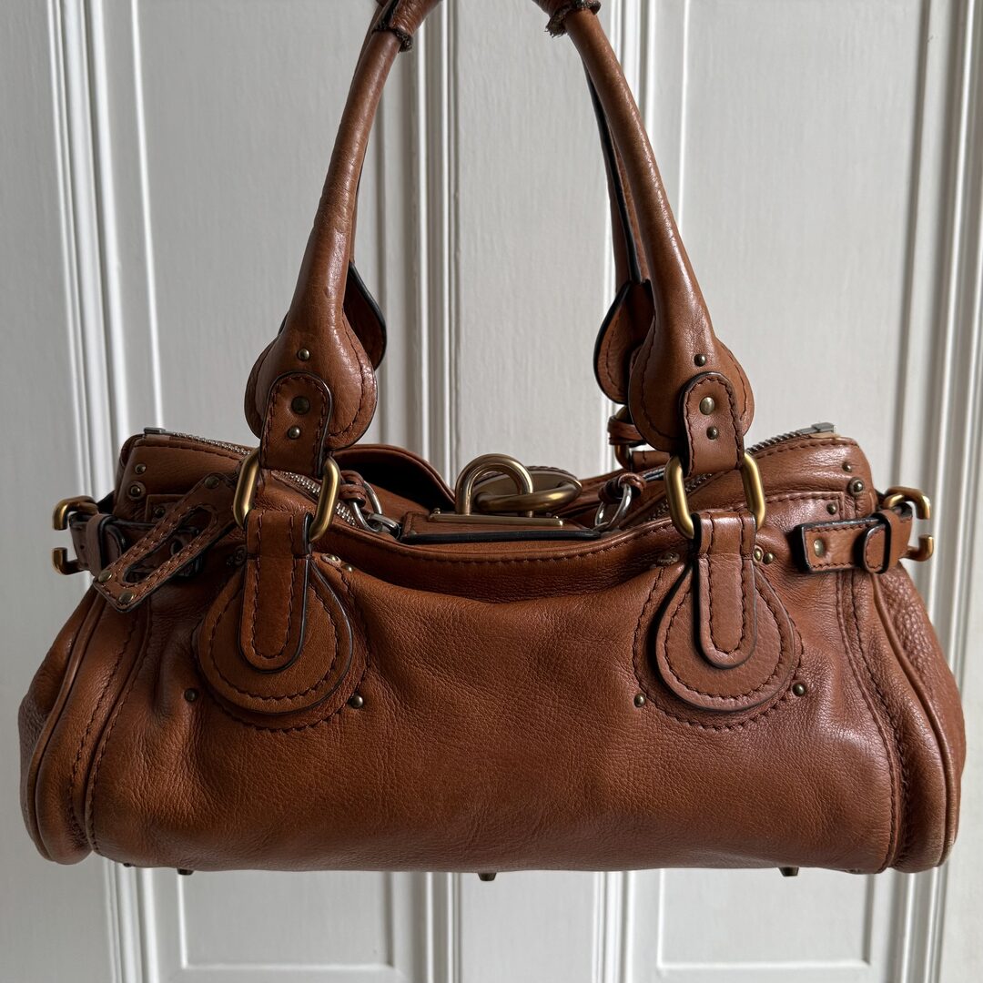 Chloe Paddington Leather Brown Shoulder Bag