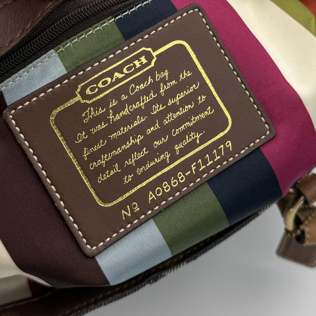 Coach Signature Denim Tote Bag