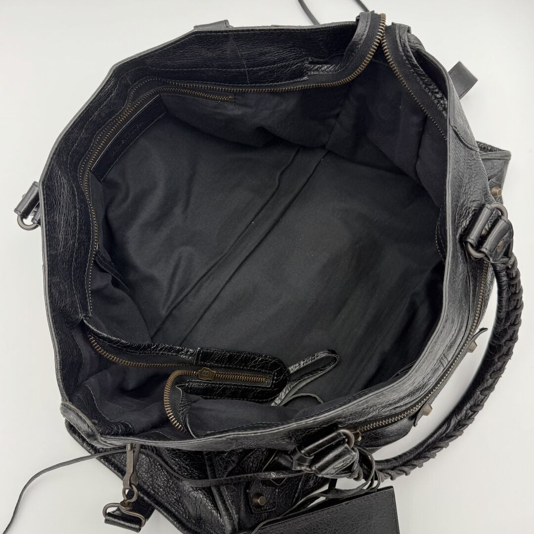 2015 Balenciaga Part Time Back Leather Handbag