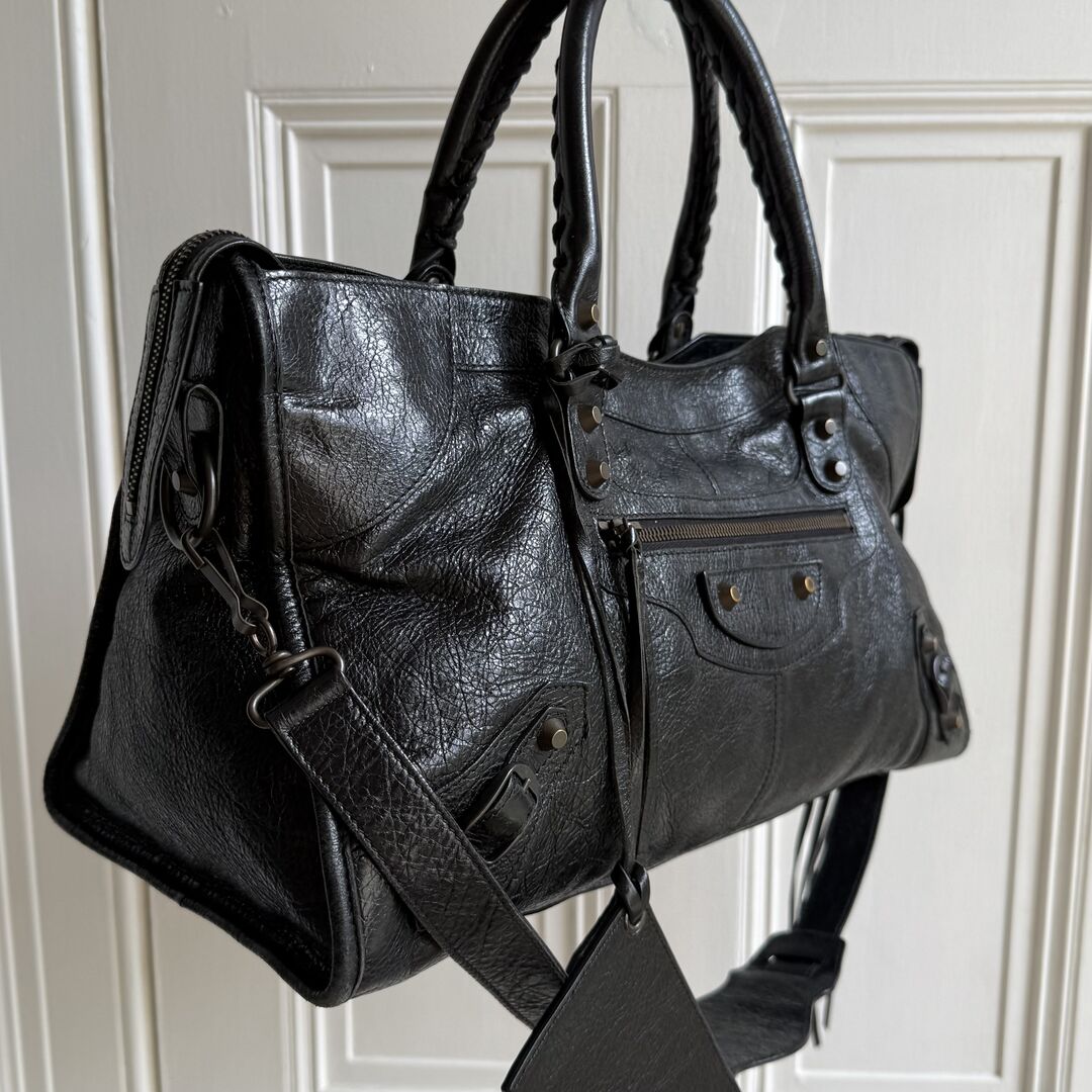 2015 Balenciaga Part Time Back Leather Handbag