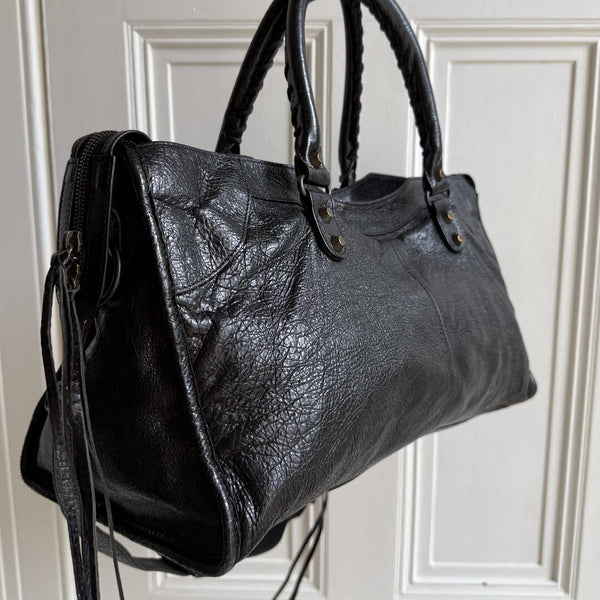 2015 Balenciaga Part Time Back Leather Handbag