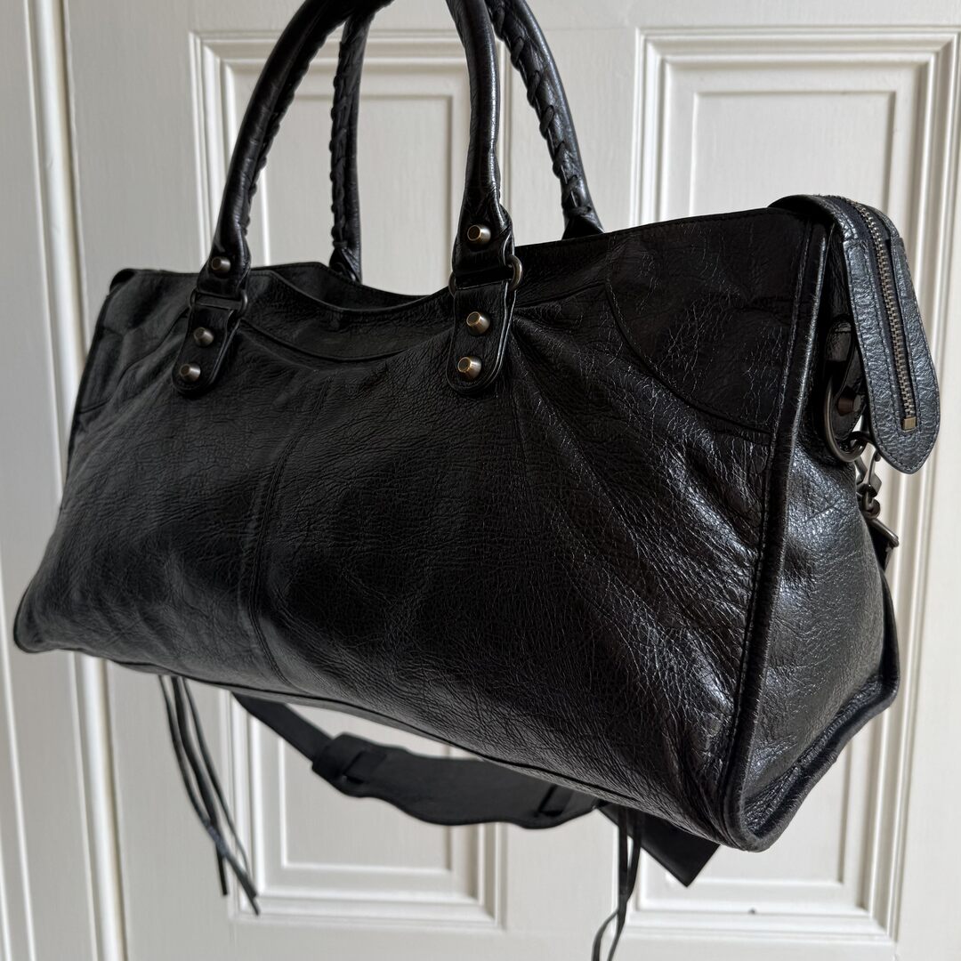 2015 Balenciaga Part Time Back Leather Handbag