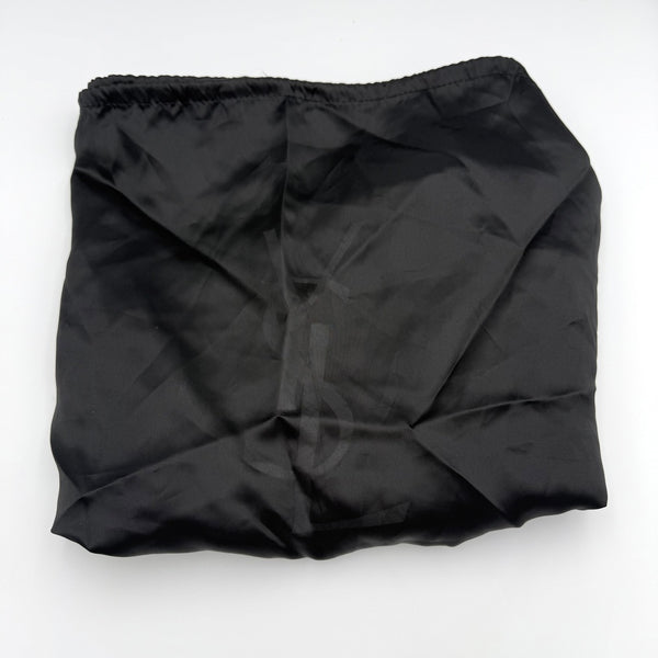 2004 YSL Mombasa Saint Tropez Leather Black Shoulder Bag
