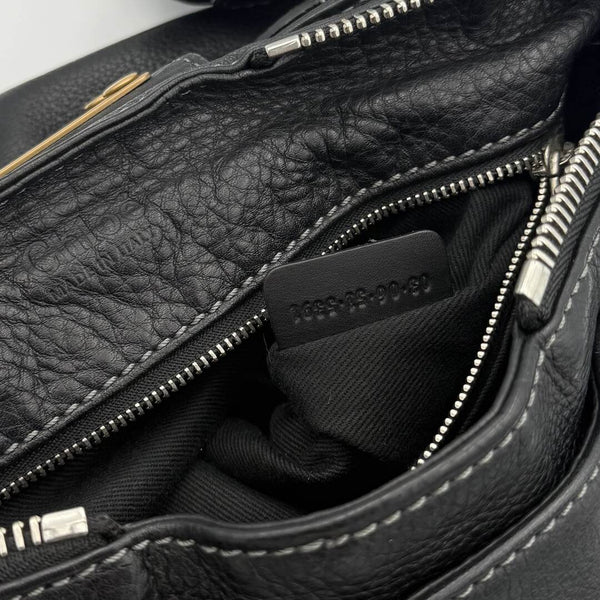 Chloe Paddington Leather Black Handbag