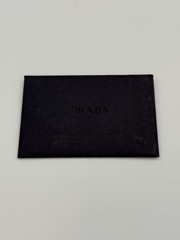 2003 Prada Hobo VItello Daino Leather White Shoulder Bag