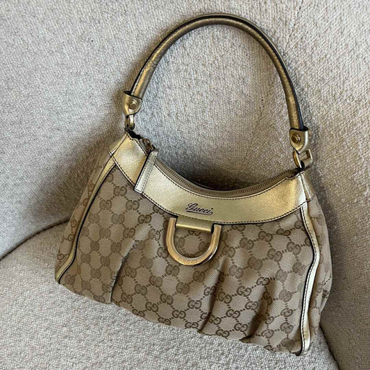 Gucci GG Abbey Gold Shoulder Bag