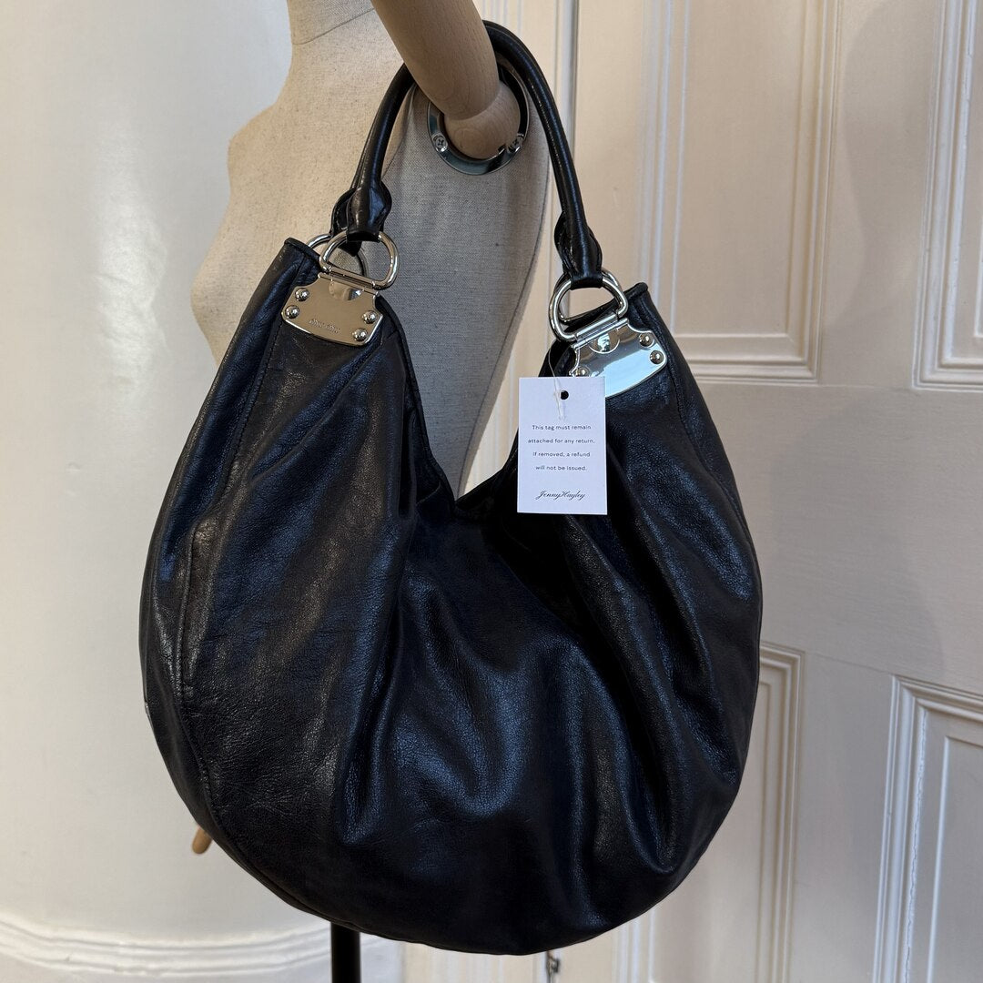 Miu Miu Black Leather Shoulder Bag