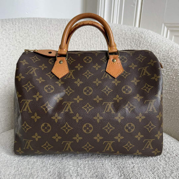 Louis Vuitton Monogram Speedy 30 Handbag