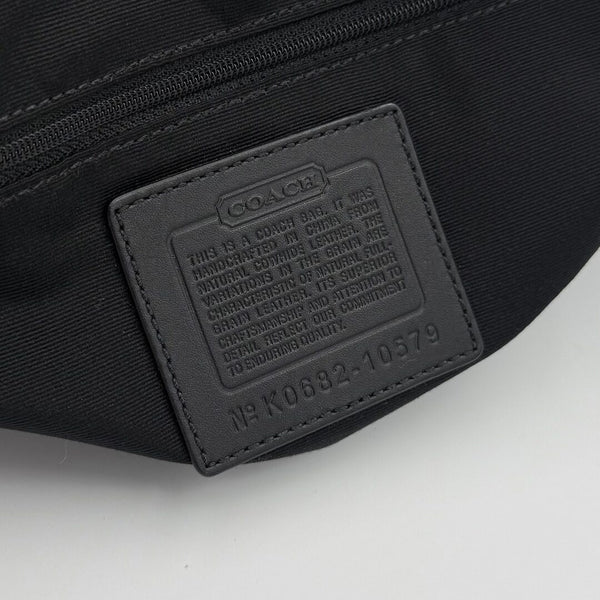 Coach Soho Leather Black Shoulder Bag