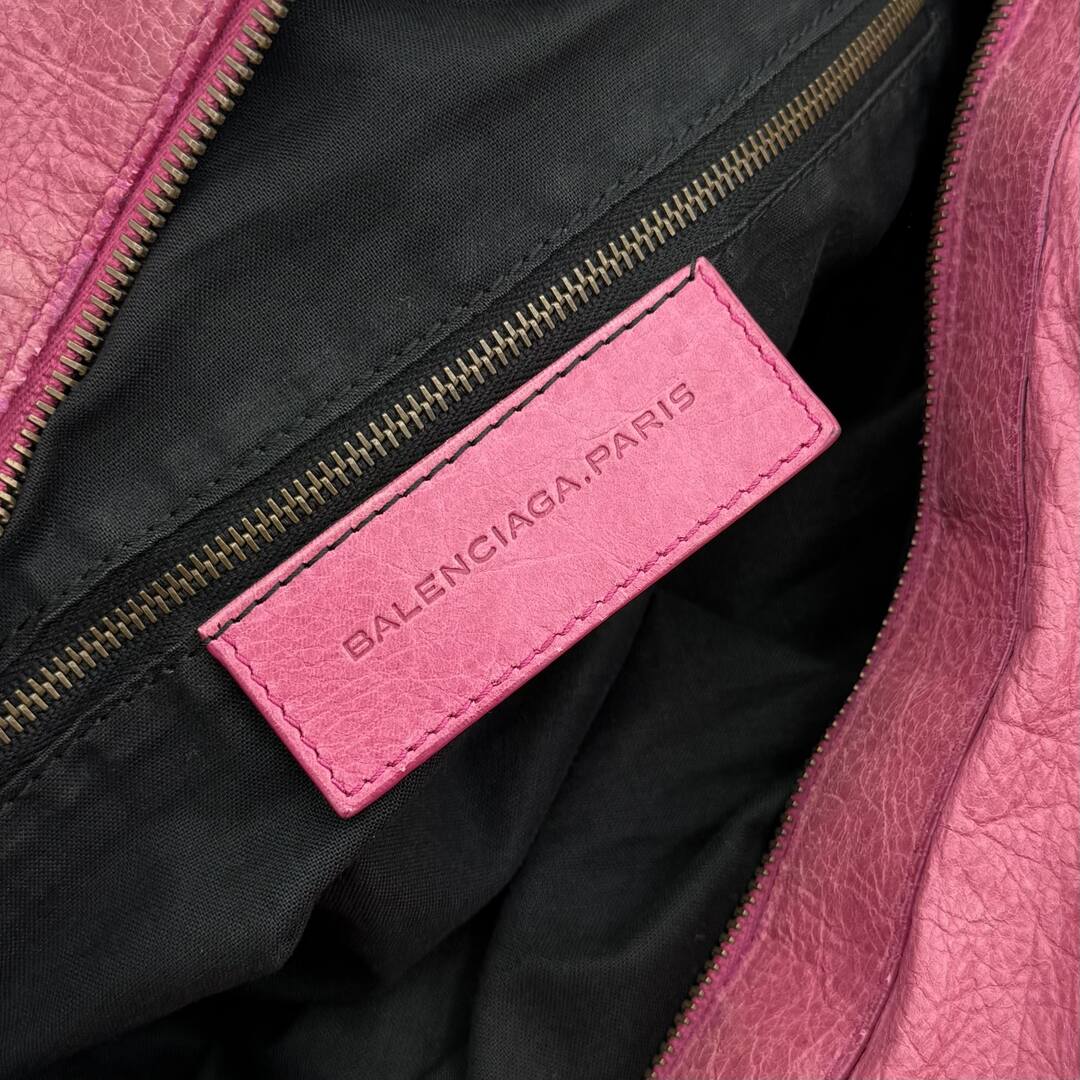 2003 Balenciaga The Twiggy Pink Leather Handbag
