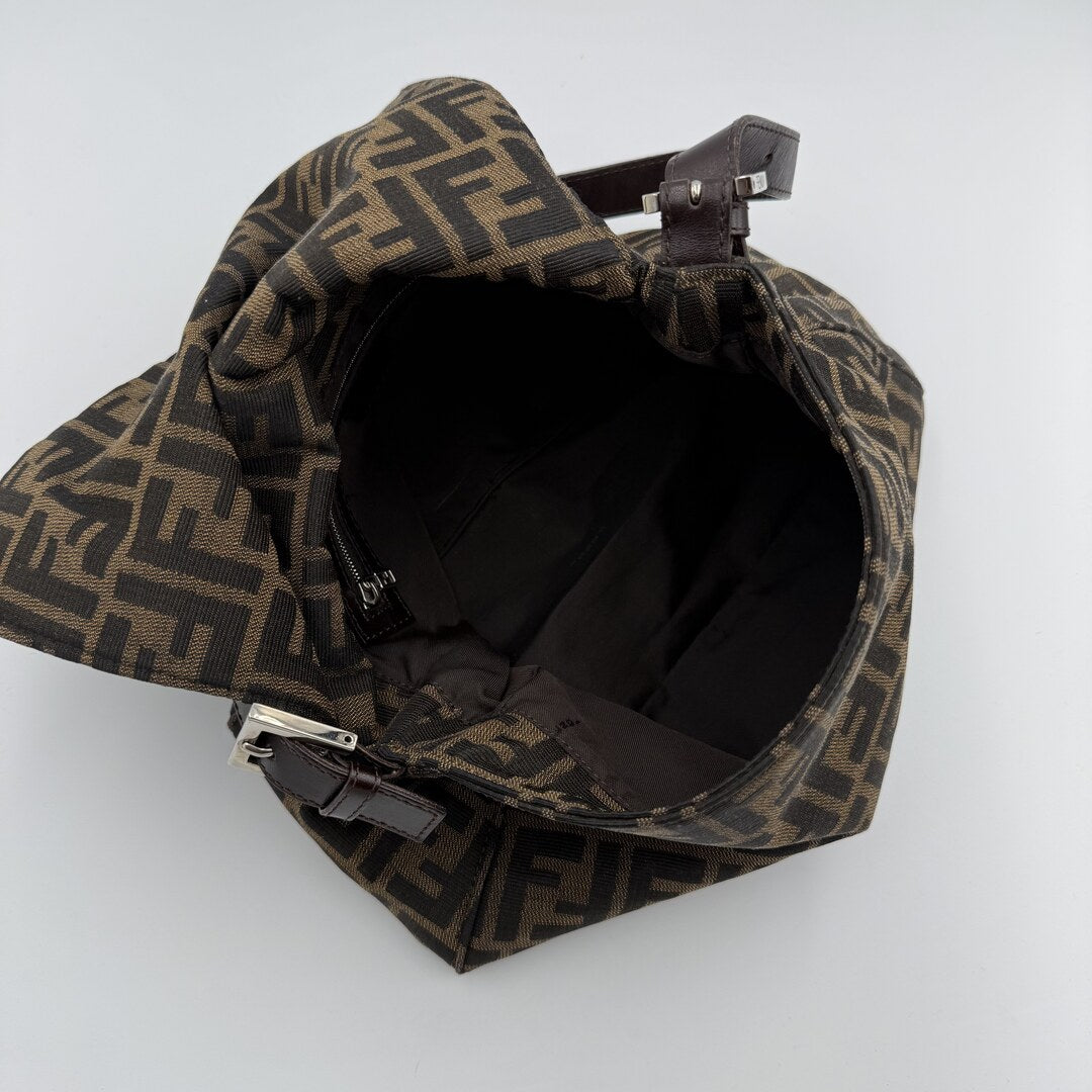Fendi Zucca Mamma Shoulder Bag