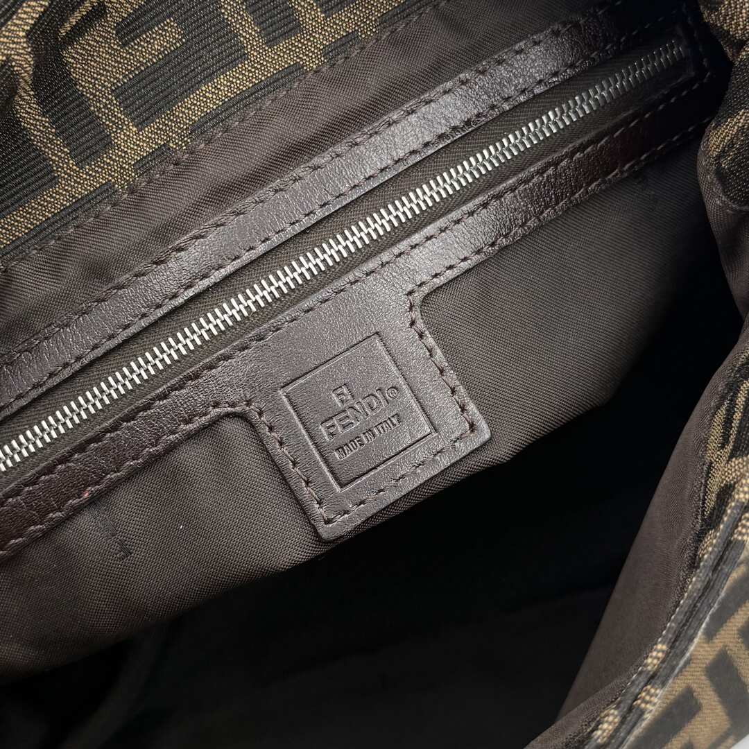 Fendi Zucca Mamma Shoulder Bag