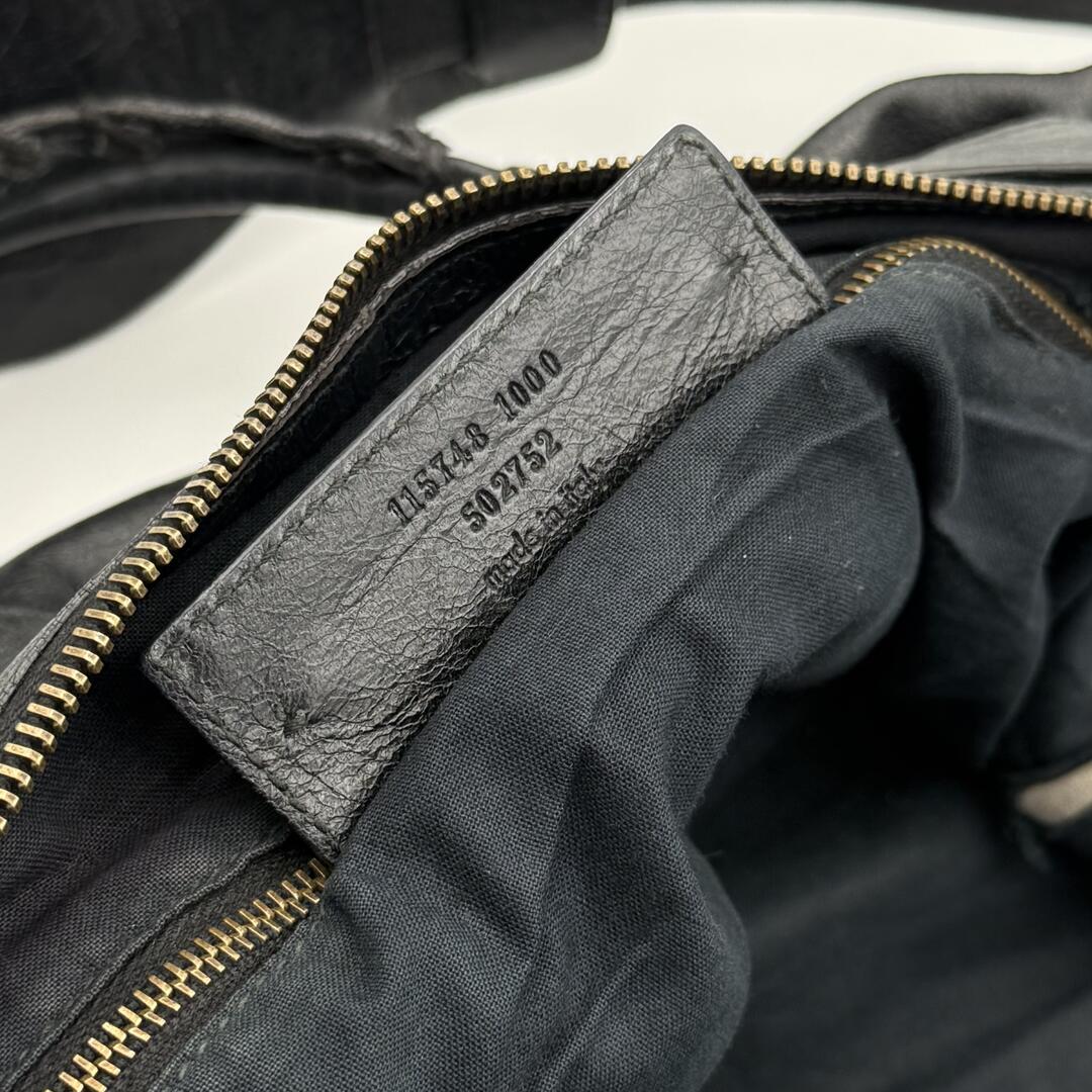 2010 Balenciaga City Leather Black Handbag
