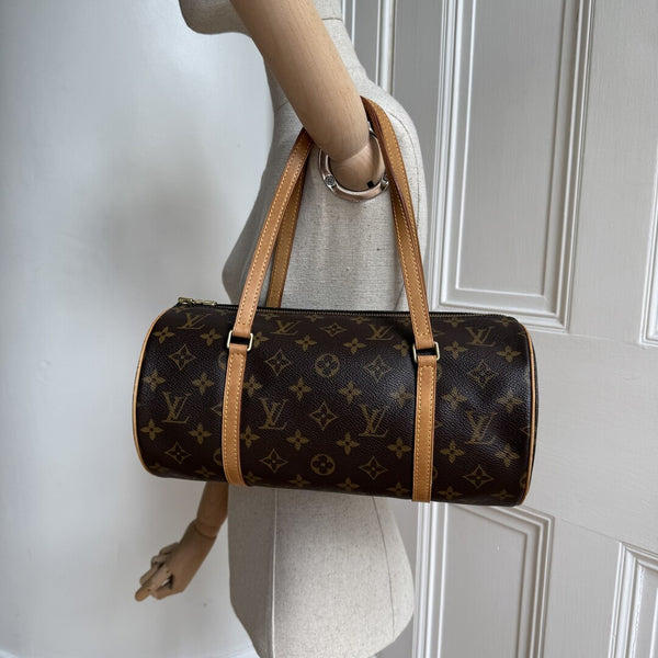 2004 Louis Vuitton Monogram Papillon 30 Handbag