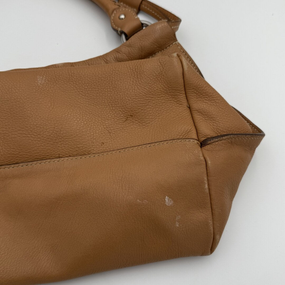 Rare Miu Miu Leather Brown Shoulder Bag
