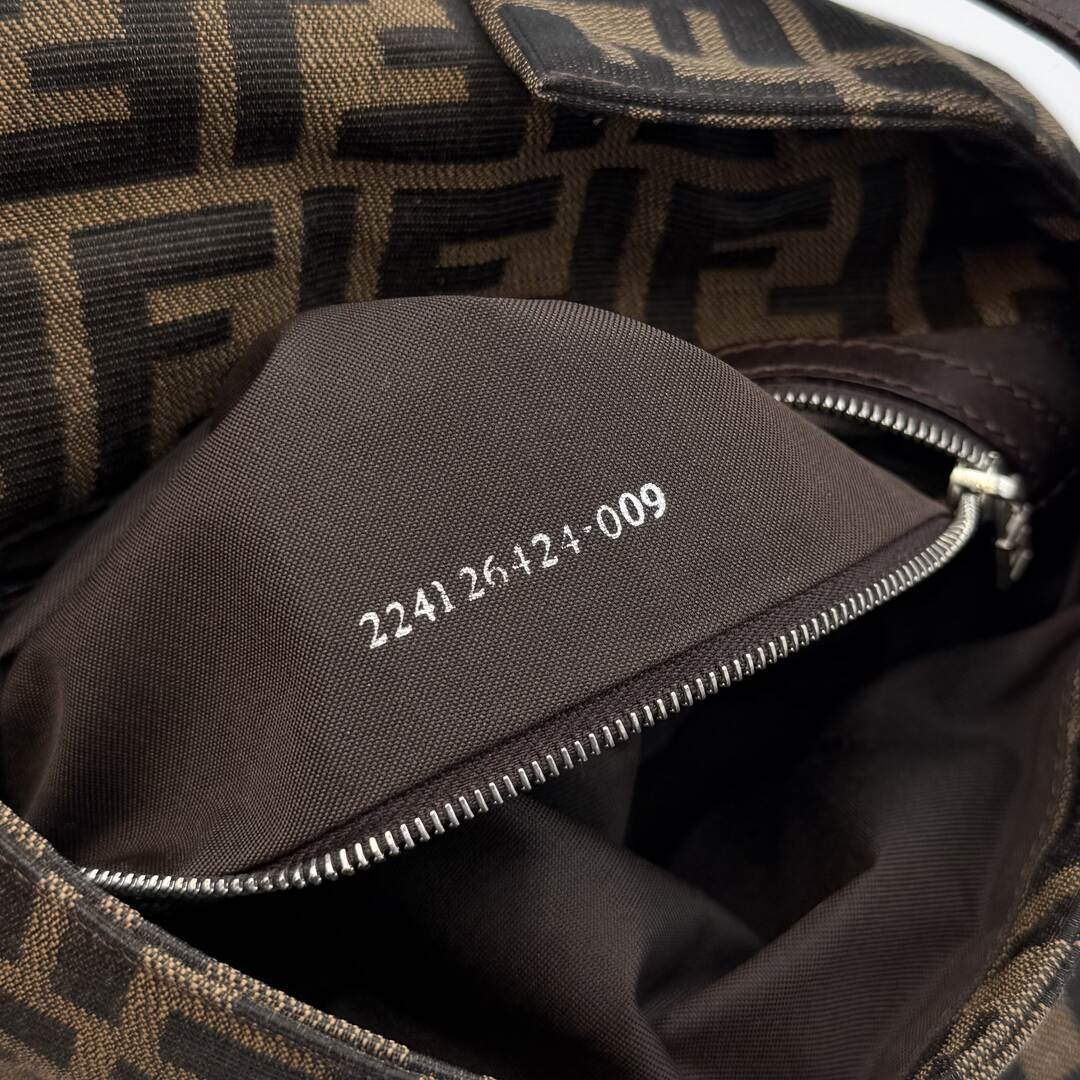 Fendi Mamma Baguette Zucca Shoulder Bag