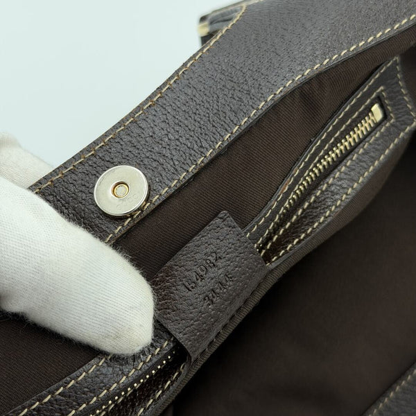 Gucci GG Monogram Canvas Brown Tote Bag