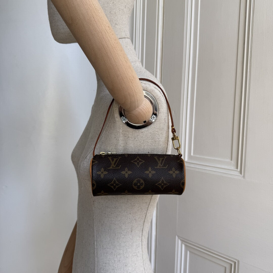 2002 Louis Vuitton Monogram Mini Papillon Bag