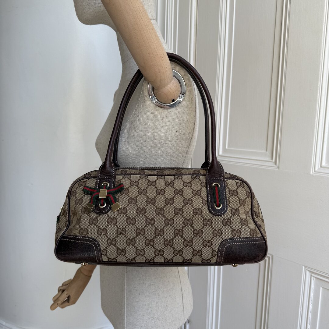 Gucci GG Monogram Princy Brown Shoulder bag