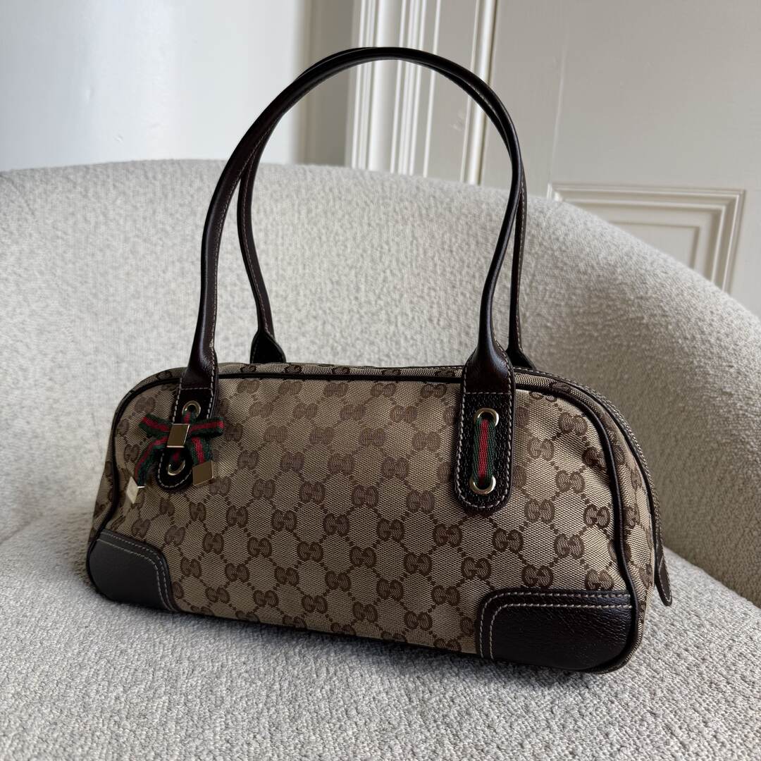 Gucci GG Monogram Princy Brown Shoulder bag