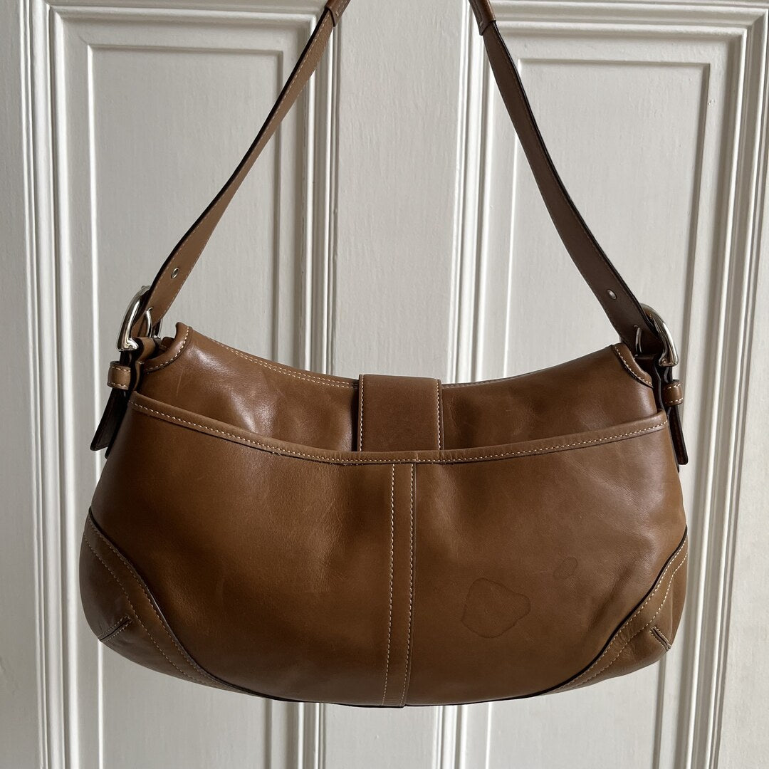 Coach Soho Leather Brown Shoulder Bag