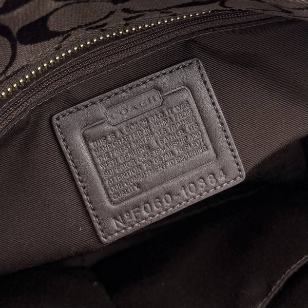 Coach Signature Brown Tote Bag