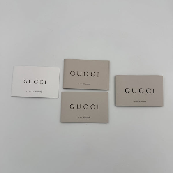 Gucci Abbey Leather Caramel Brown Shoulder Bag