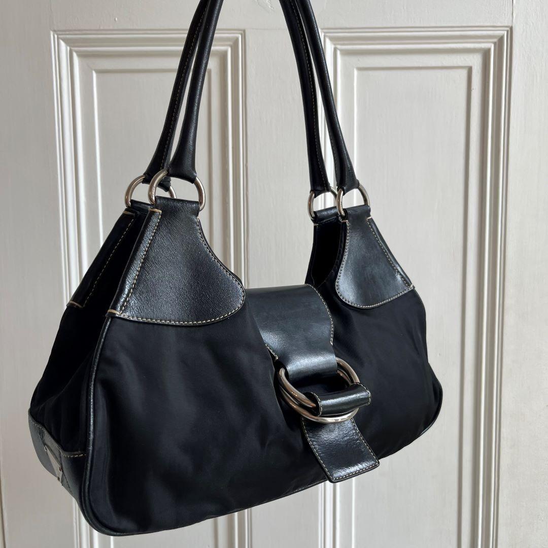 Prada Moon Black Shoulder Bag - Jenny Hayley