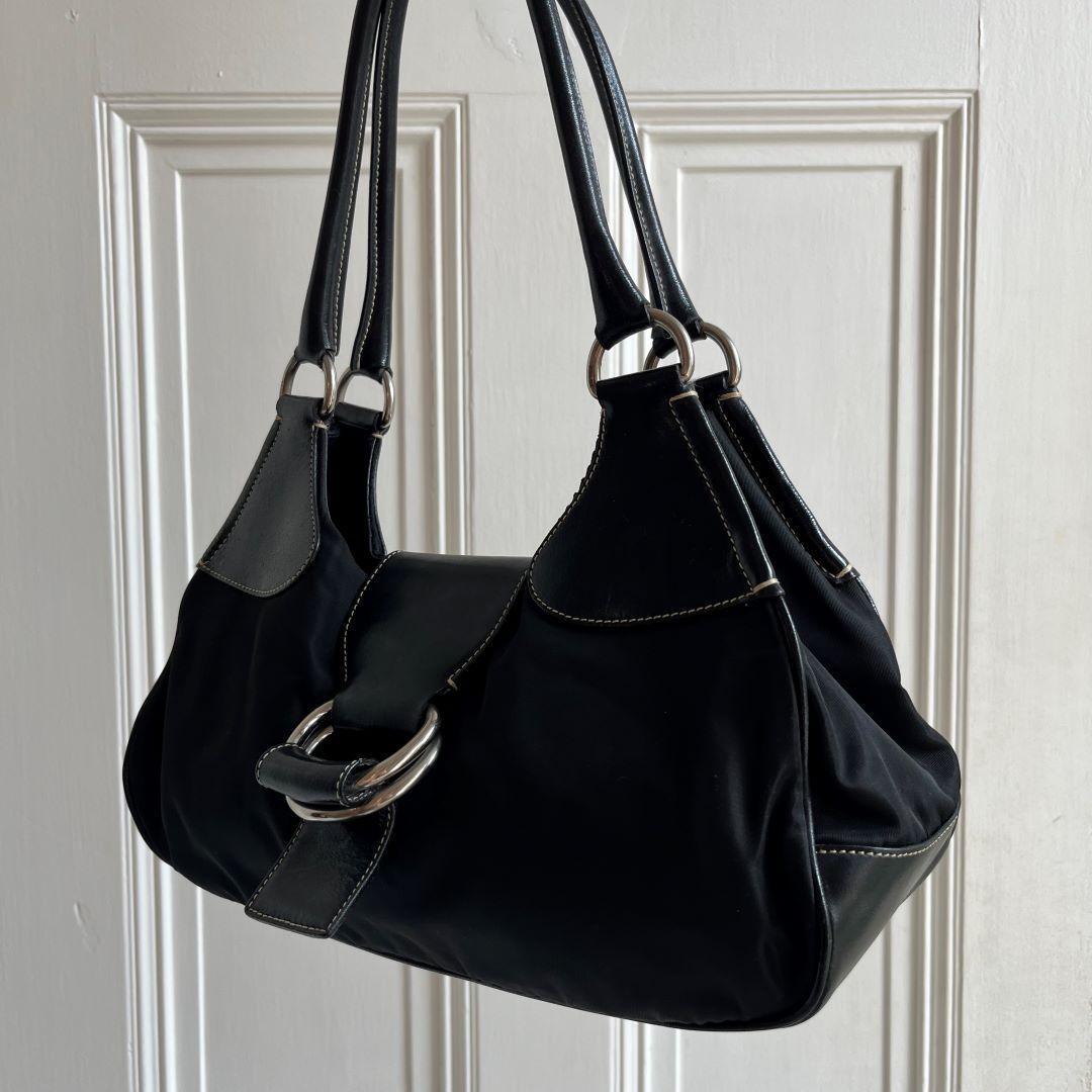 Prada Moon Black Shoulder Bag - Jenny Hayley