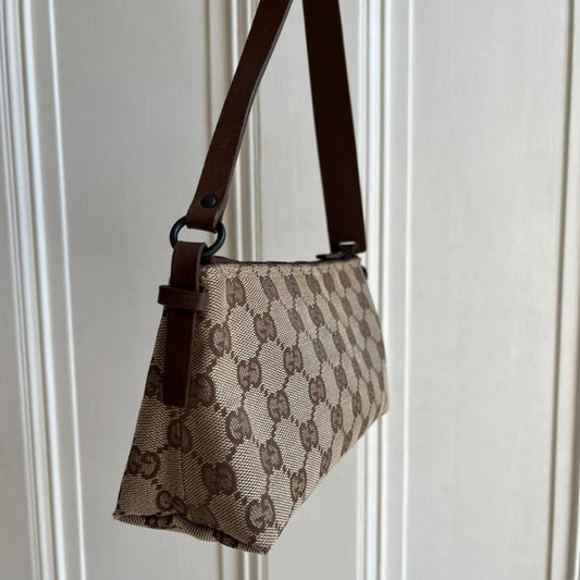 Vintage Gucci GG Classic Monogram Shoulder Bag - Jenny Hayley